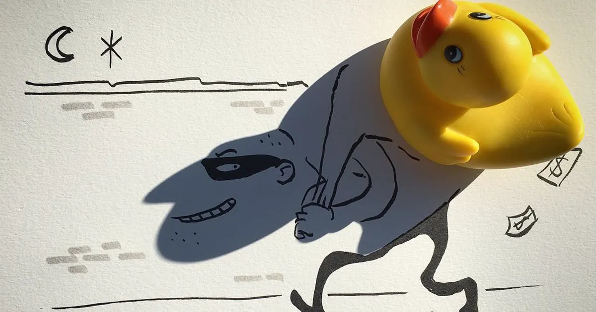 Este artista convierte las sombras de objetos cotidianos en divertidas ilustraciones