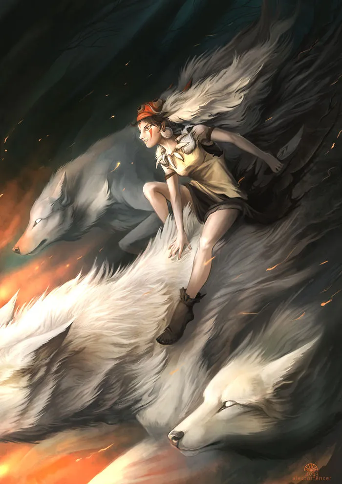 Princess Mononoke By Alector Fencer