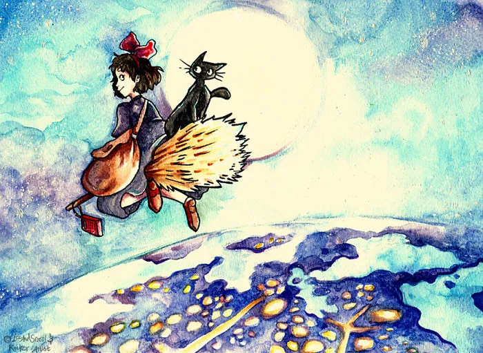 Kiki's Delivery Service  By Iceandsnow