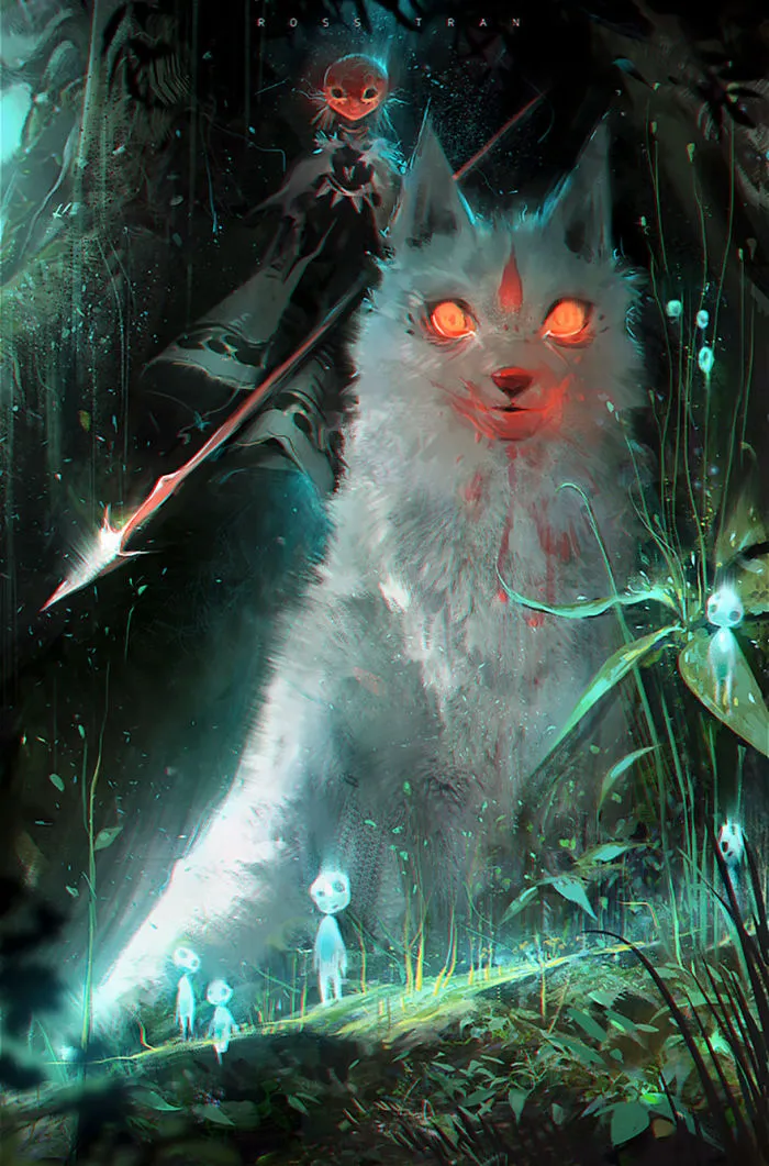Princess Mononoke By Ross Tran