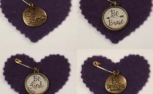From Kid's Craft Idea To Safety Pin Ally