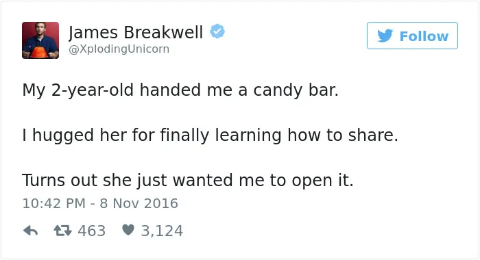 345 Of The Best Parenting Tweets Of 2016
