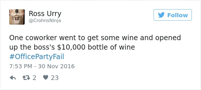 50 Of The Most Embarrassing #OfficePartyFails Ever