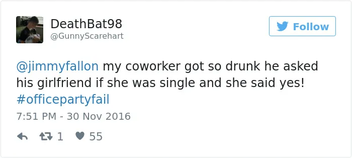 50 Of The Most Embarrassing #OfficePartyFails Ever
