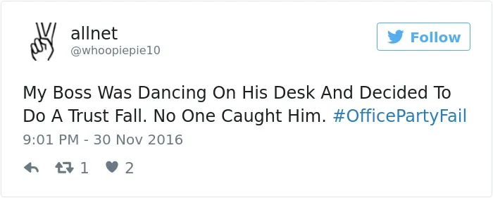 50 Of The Most Embarrassing #OfficePartyFails Ever