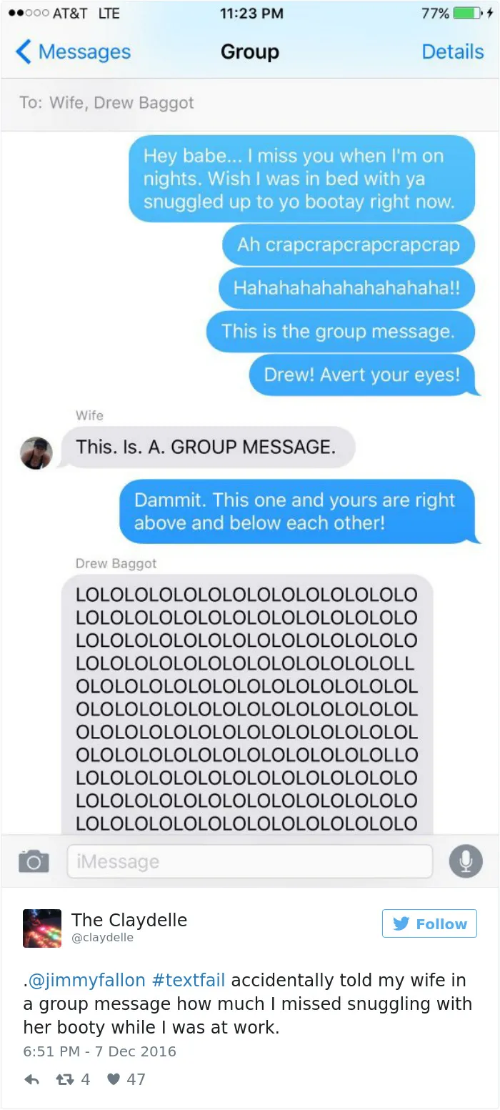 Textfail