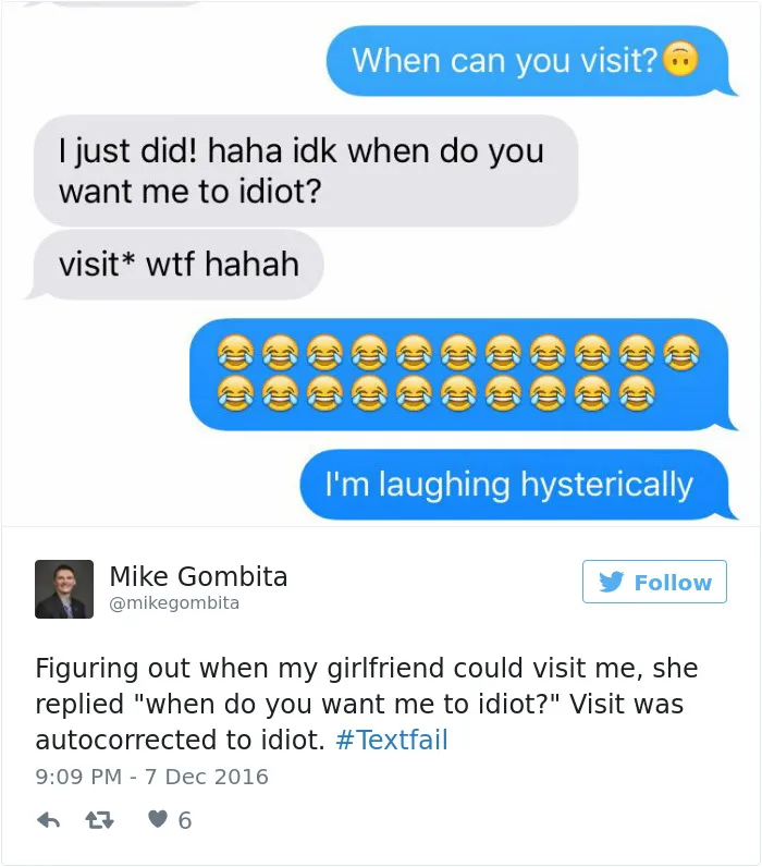 The Most Embarrassing #TextFails Ever