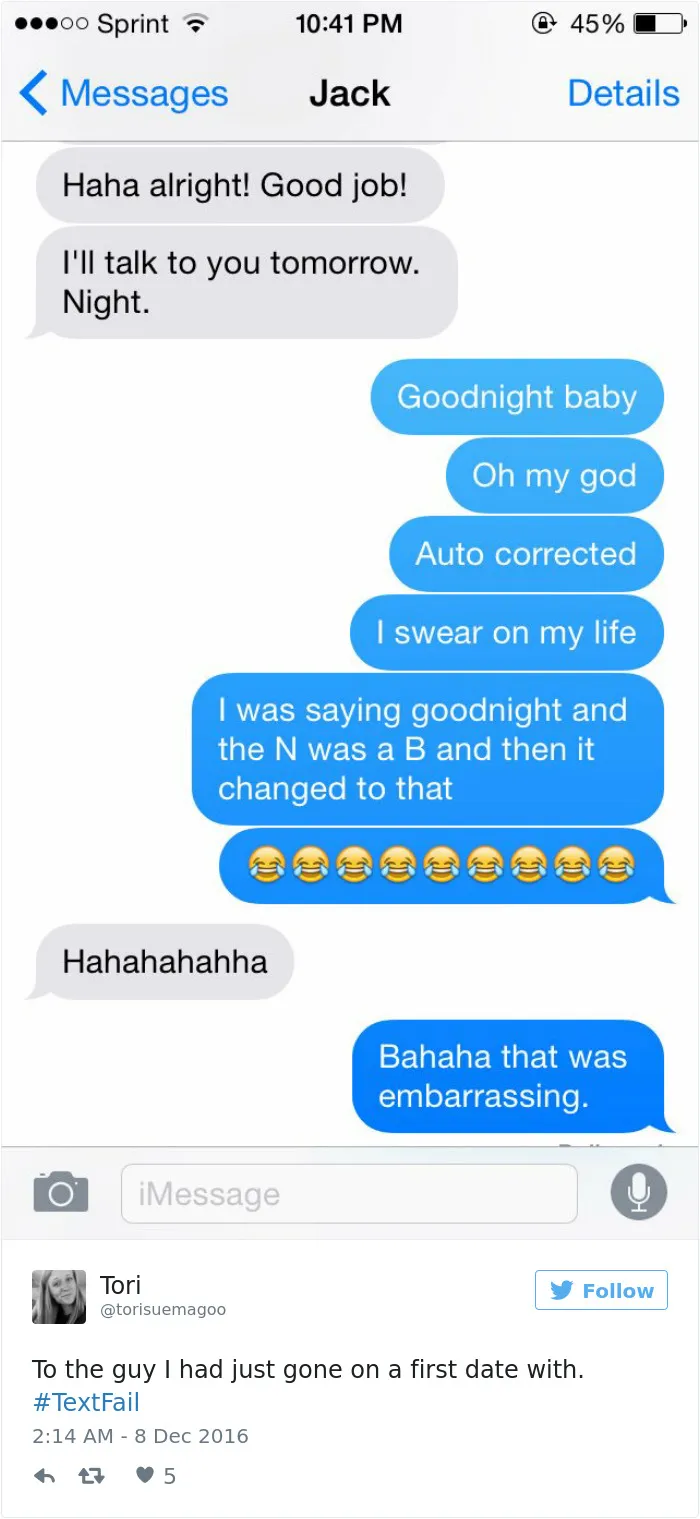 The Most Embarrassing #TextFails Ever