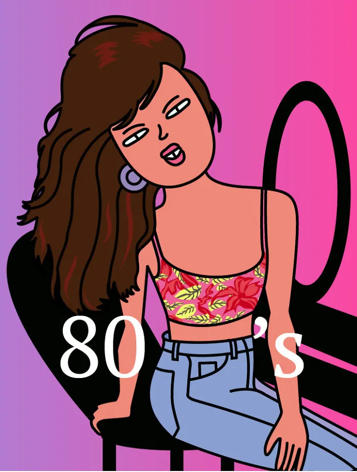 Inspiration From 80's Fashion