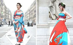 Brides In Japan Are Turning Their Traditional Kimonos Into Extraordinary Wedding Dresses