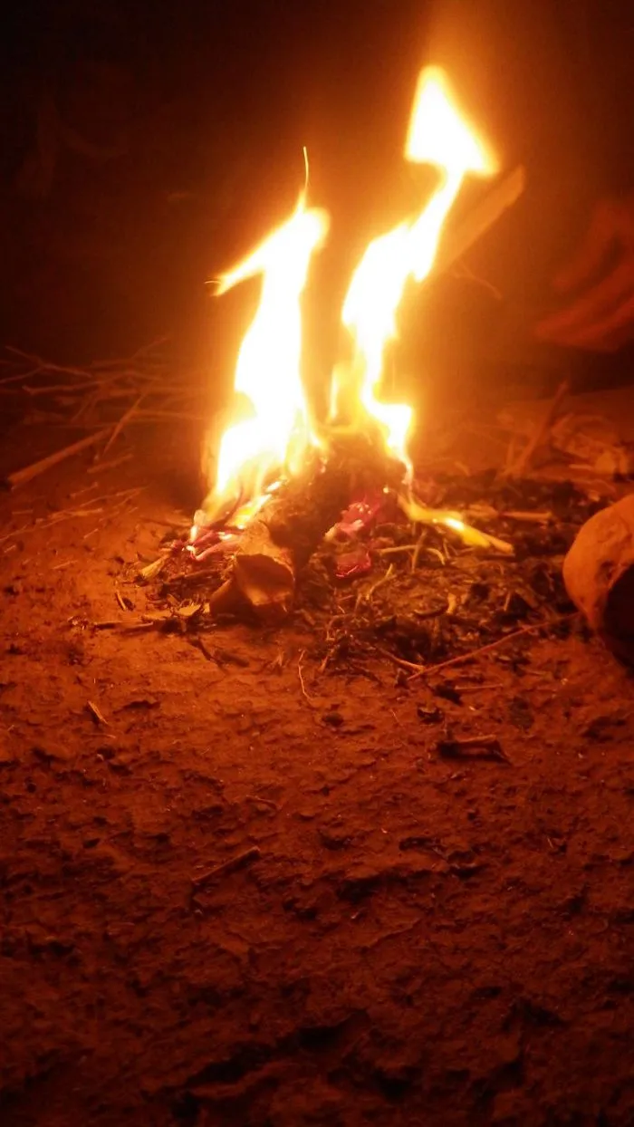Playing With Fire In The Sahara
