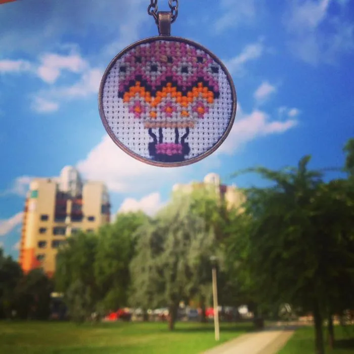 Hot Air Balloon Pendant