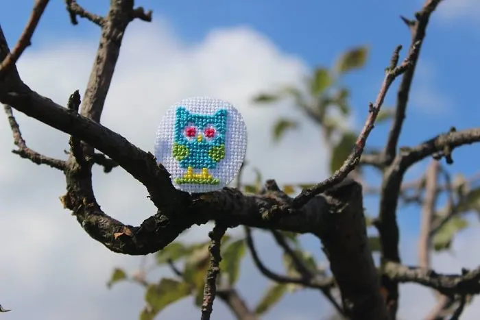 Owl Brooch