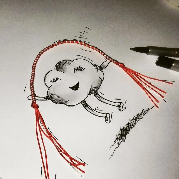 I Turn Everyday Life Objects Into Drawings