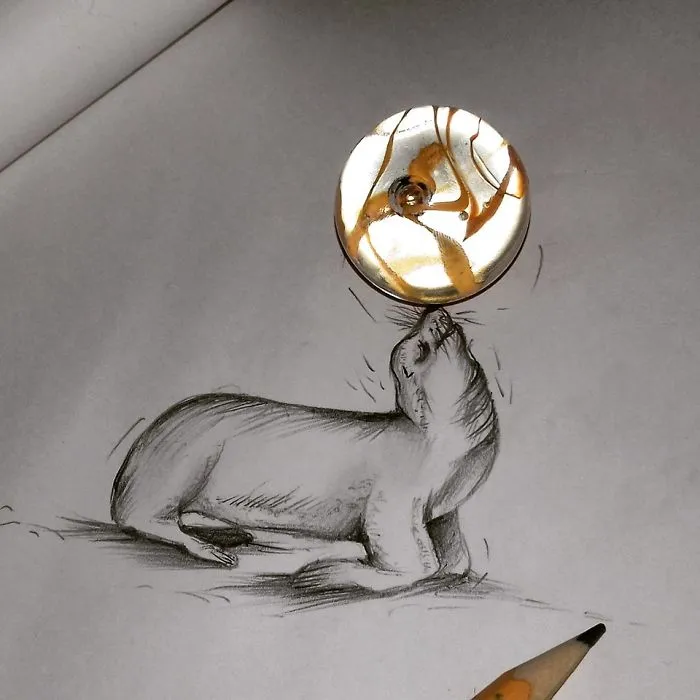 I Turn Everyday Life Objects Into Drawings