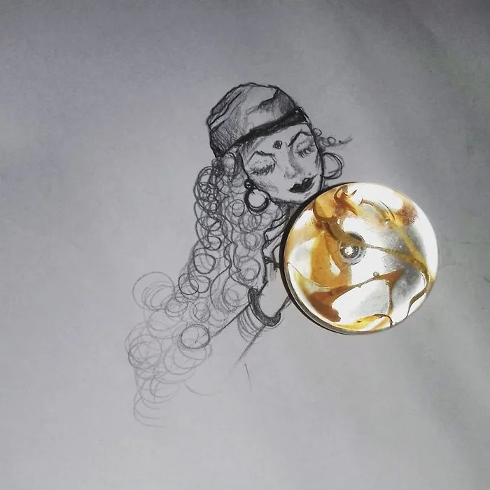 I Turn Everyday Life Objects Into Drawings