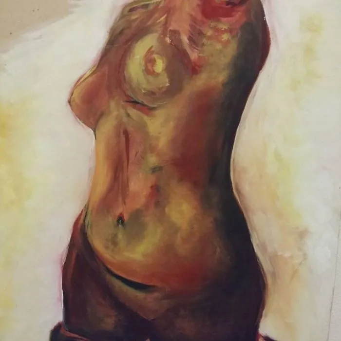 Tempera Antique Torso Study