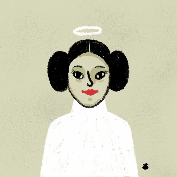 290 Touching Tributes To Late Carrie Fisher By Artists Around The World