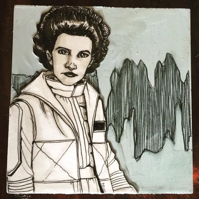 290 Touching Tributes To Late Carrie Fisher By Artists Around The World