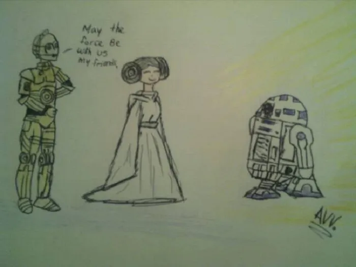290 Touching Tributes To Late Carrie Fisher By Artists Around The World