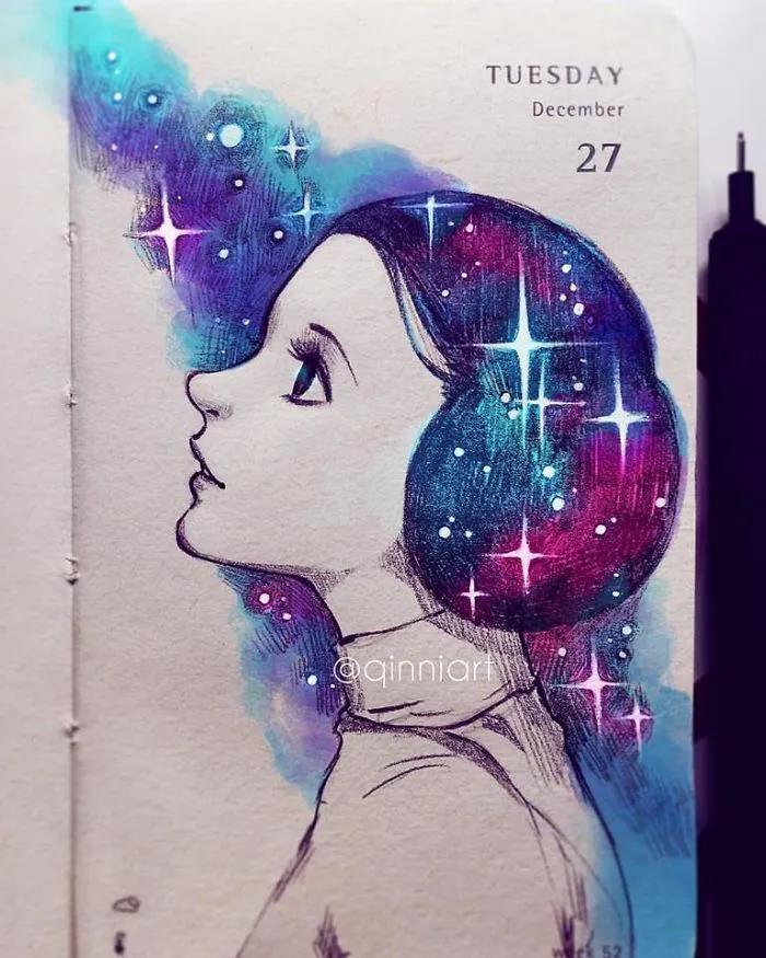290 Touching Tributes To Late Carrie Fisher By Artists Around The World