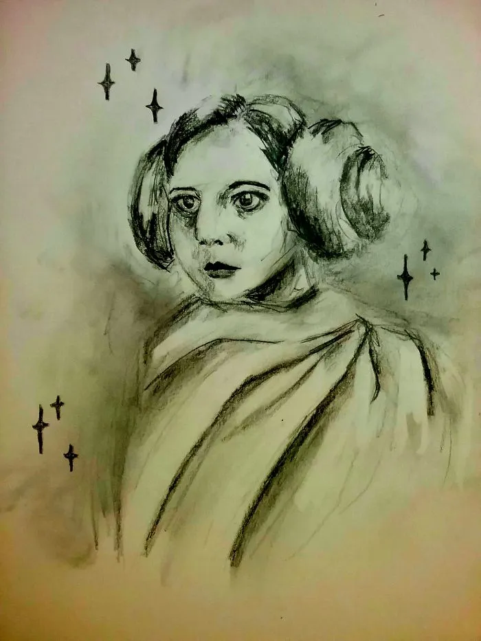 290 Touching Tributes To Late Carrie Fisher By Artists Around The World