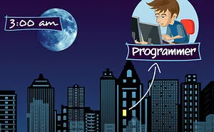 I Illustrated A Comic About Programmers At 3am