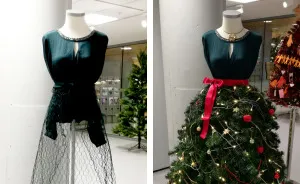 We Gave An Old Christmas Tree A New And Fashionable Life