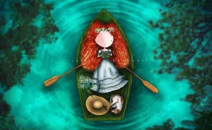 After My Travels, I've Spent The Last Two Years Making Illustrations About The Big Adventures Of A Little Girl