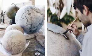 We Hand-Craft World Globes The Same Way They Were Made Hundreds Of Years Ago