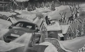 I Created These Windows Using Snow Spray