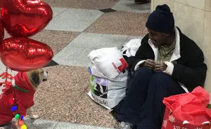 How A Rescue Dog Is Giving Joy To The Homeless In Nyc