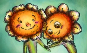I Spent 2 Years Making Our Love Story Through Sunflowers