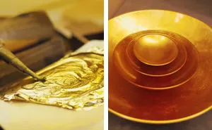 Amazing Japanese Gold Leaf Decoration Technique