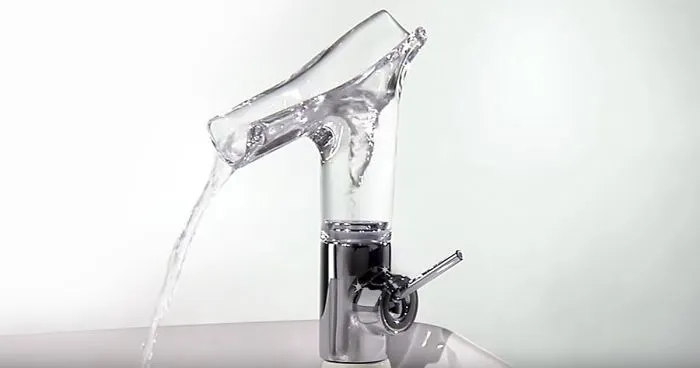 See-Through Faucet With A Vortex