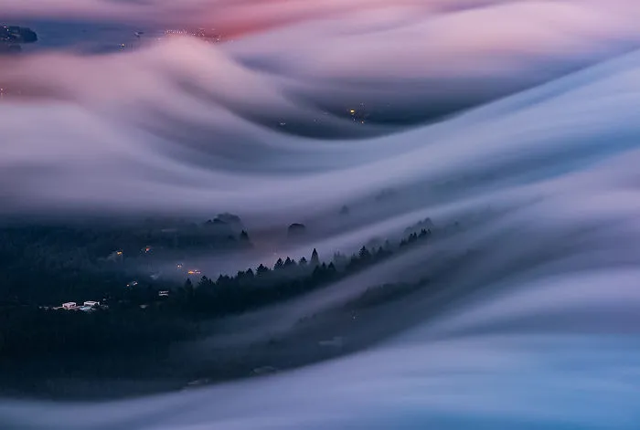 Fog Waves Are The Most Beautiful Thing I Captured After 8 Years Of Experimenting