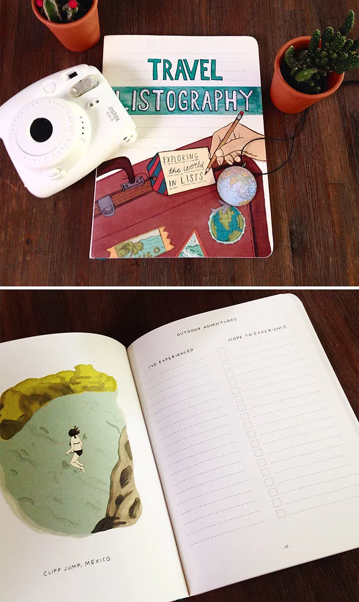 Travel Listography Journal