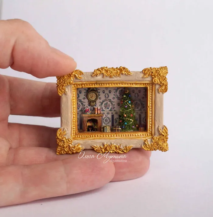 Russian Artist Creates Nostalgic Worlds Through Miniature Art