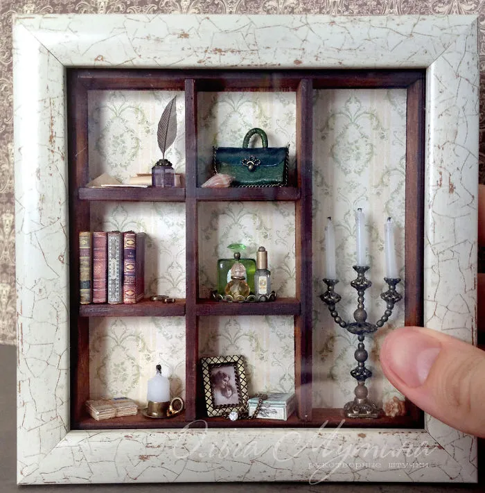 Russian Artist Creates Nostalgic Worlds Through Miniature Art