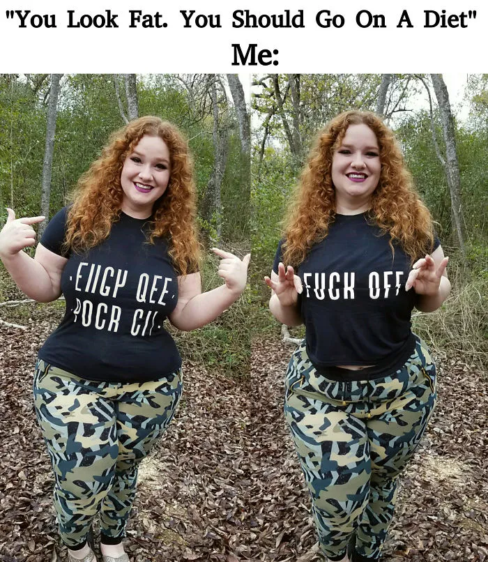 Awesome Response To Body Shaming.