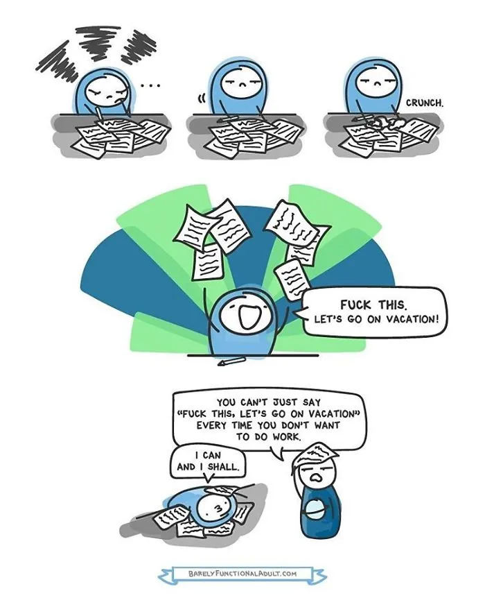 73 Comics Showing The Daily Struggles Of A Barely Functional Adult