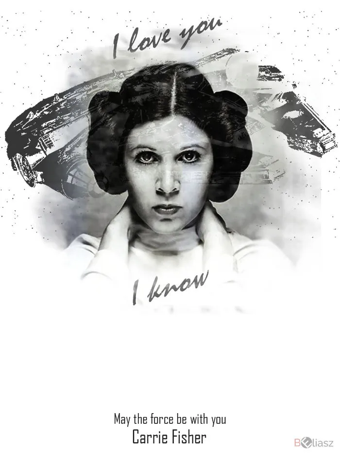 290 Touching Tributes To Late Carrie Fisher By Artists Around The World