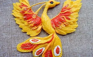 I Made This Phoenix Out Of Clay
