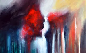 Abstract Paintings Come From My Heart