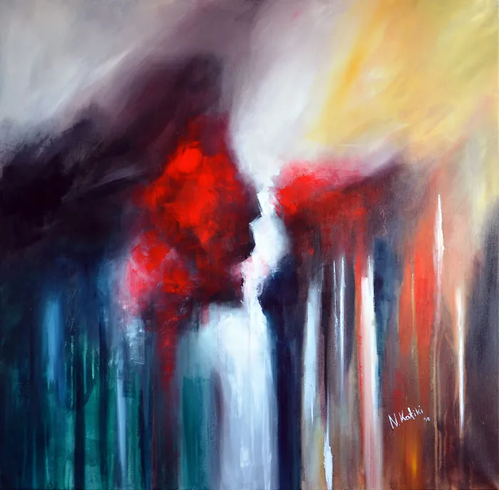 Abstract Paintings Come From My Heart