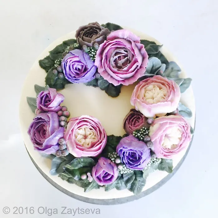 I Make Edible Flowers Out Of Buttercream