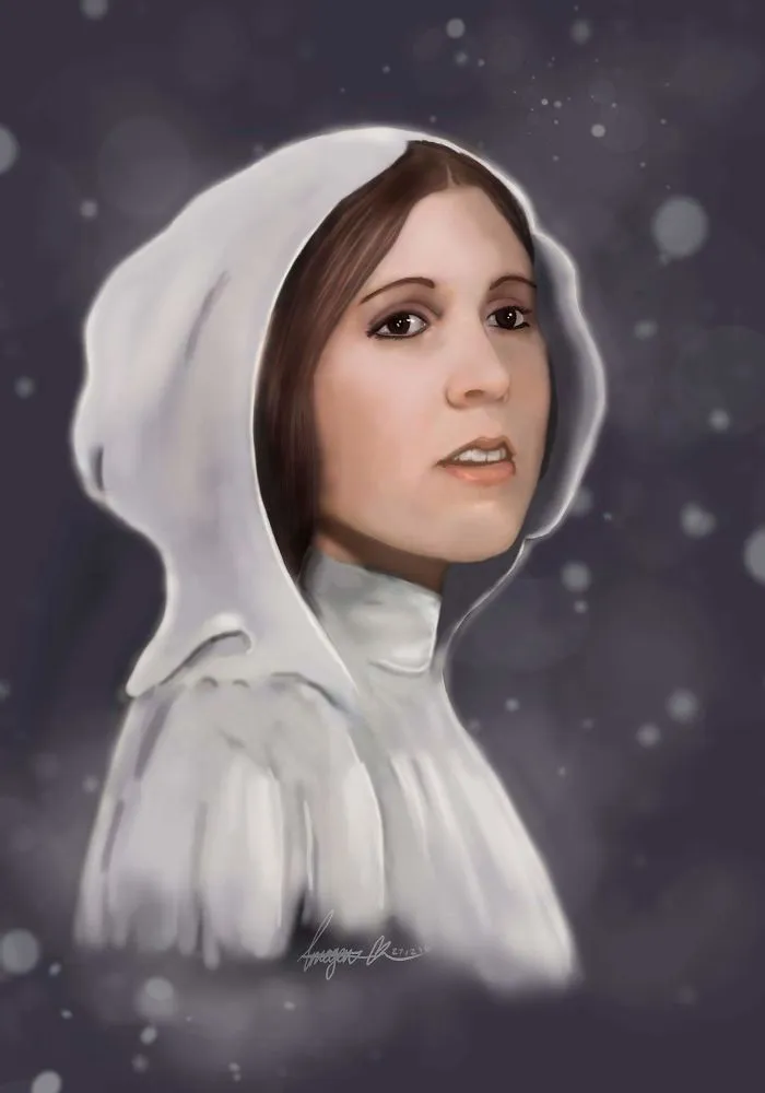 290 Touching Tributes To Late Carrie Fisher By Artists Around The World