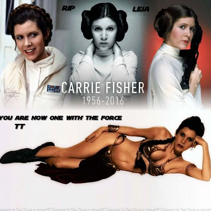 290 Touching Tributes To Late Carrie Fisher By Artists Around The World