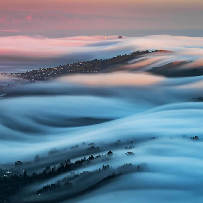 Fog Waves Are The Most Beautiful Thing I Captured After 8 Years Of Experimenting