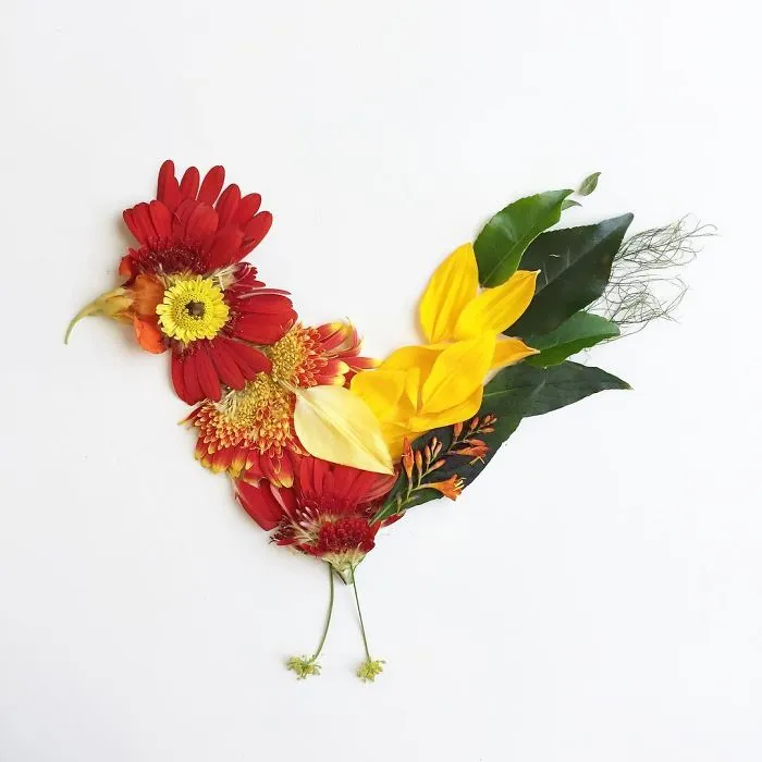 This Artist Turns Flowers Into Paintings